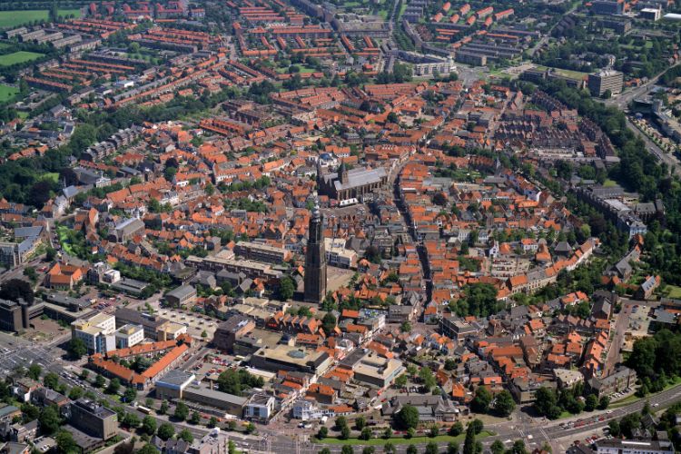 Luchtfoto van Amersfoort